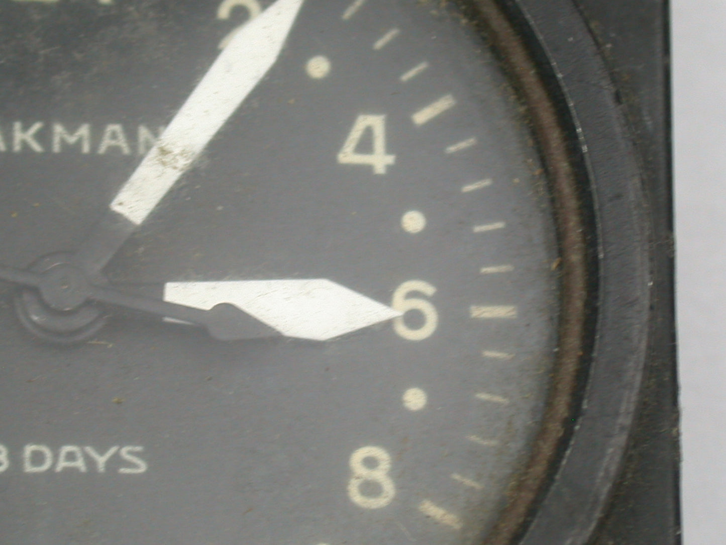 Lot 25- Swiss Wakmann Military Airplane Clock