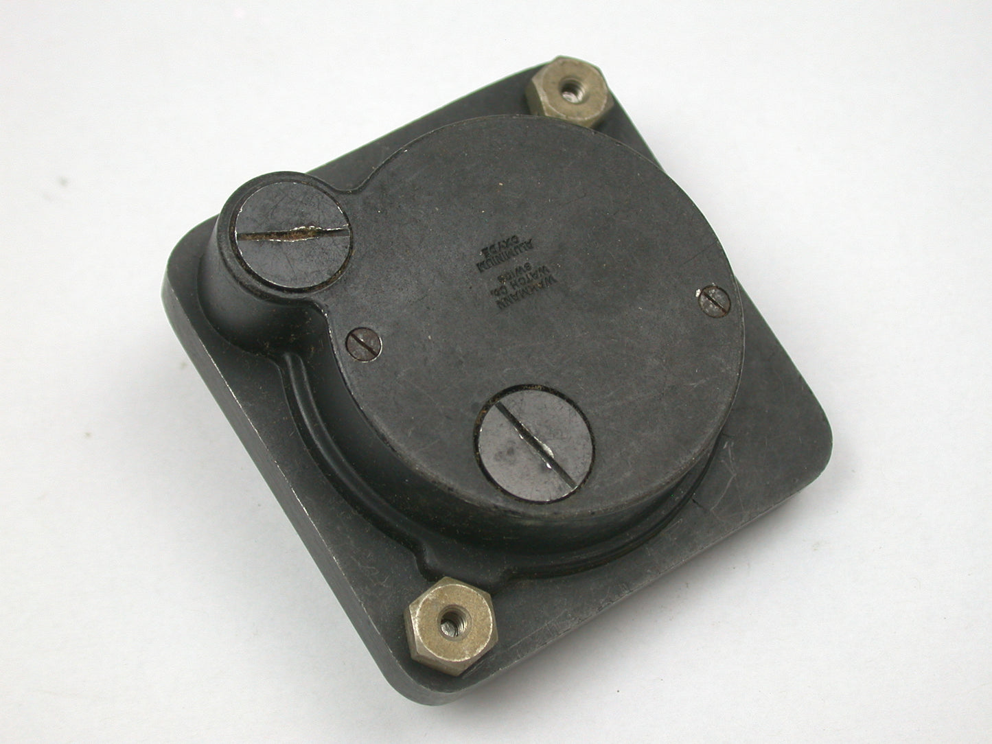 Lot 25- Swiss Wakmann Military Airplane Clock