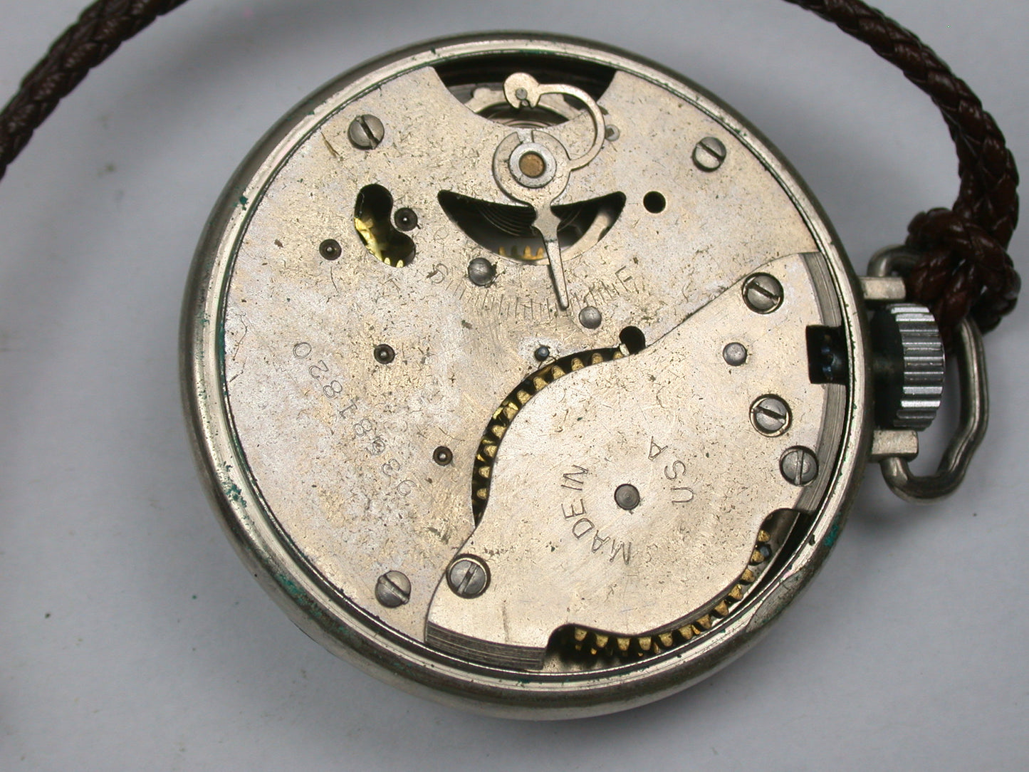 Lot 27- Waltham Open Face Pocket Watch
