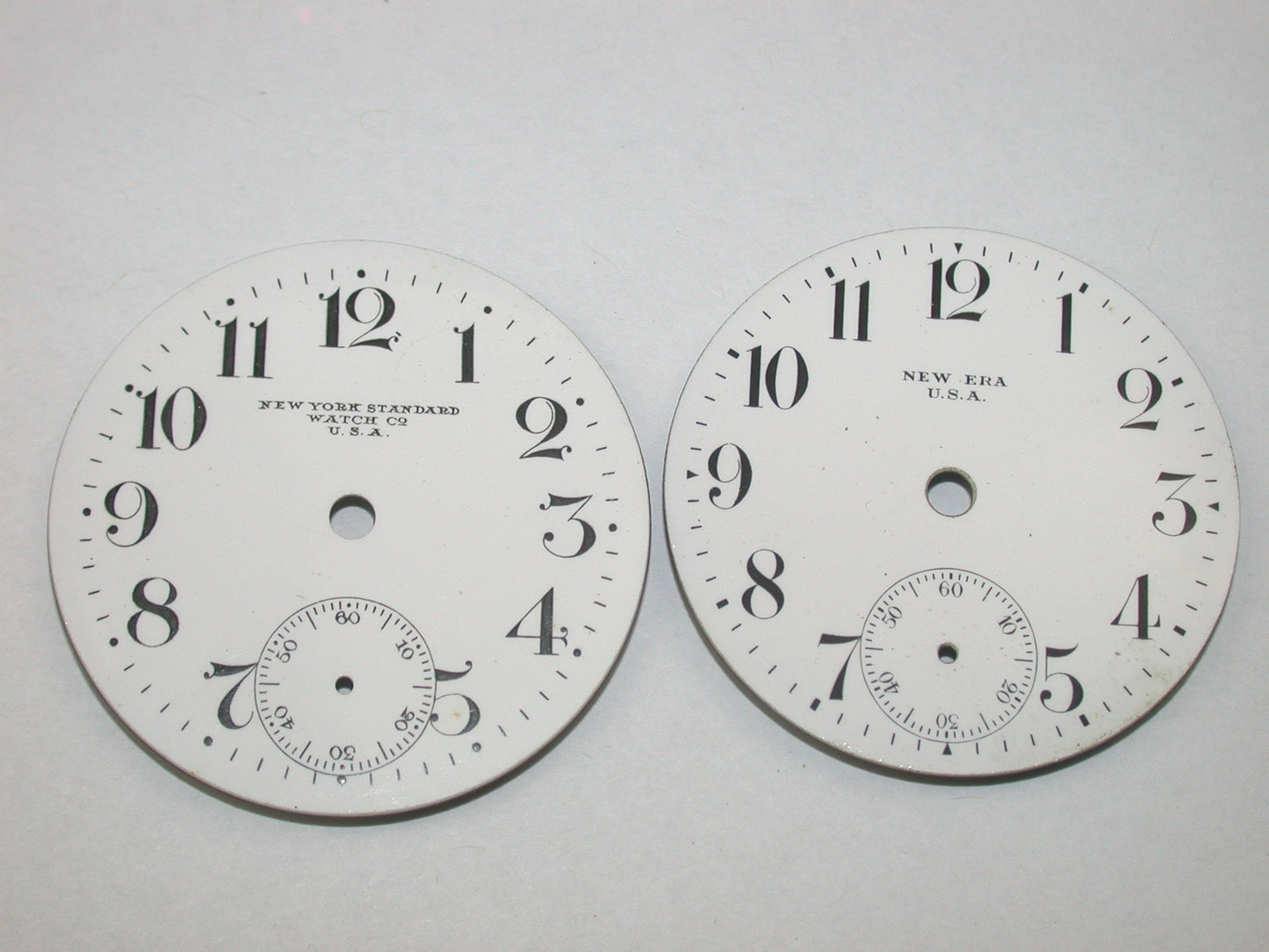 Lot 29- New York Standard, New Era & Republic Pocket Watch Dials