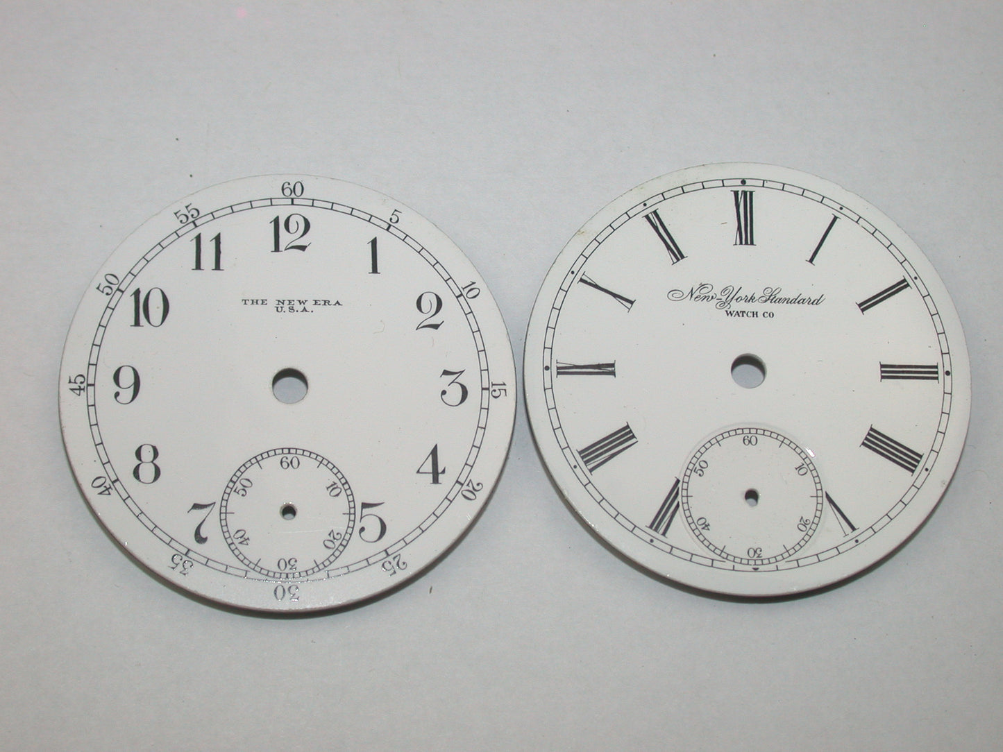 Lot 29- New York Standard, New Era & Republic Pocket Watch Dials