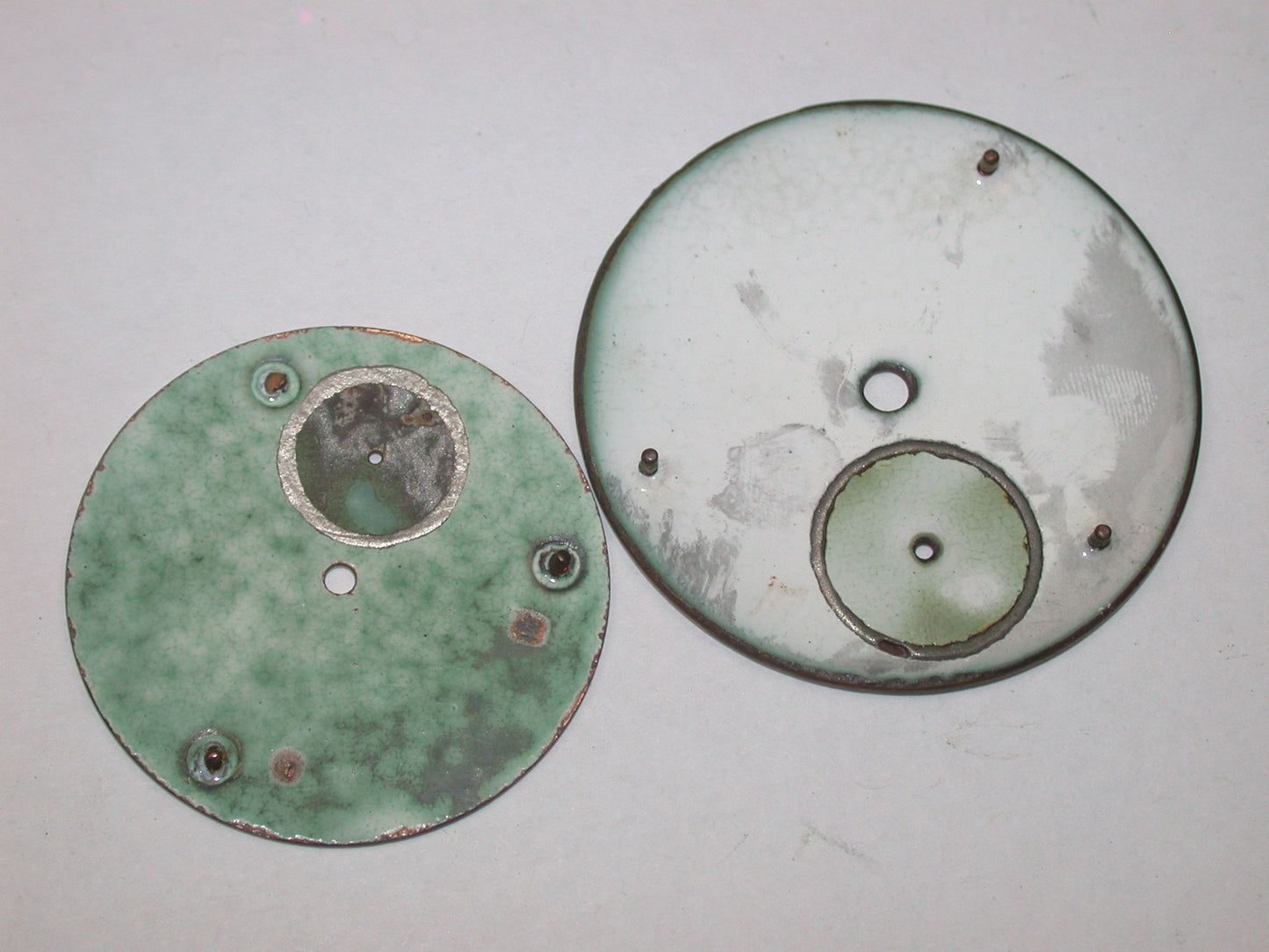 Lot 31- Waltham 10, 12, 16 & 18 Size Pocket Watch Enamel Dials