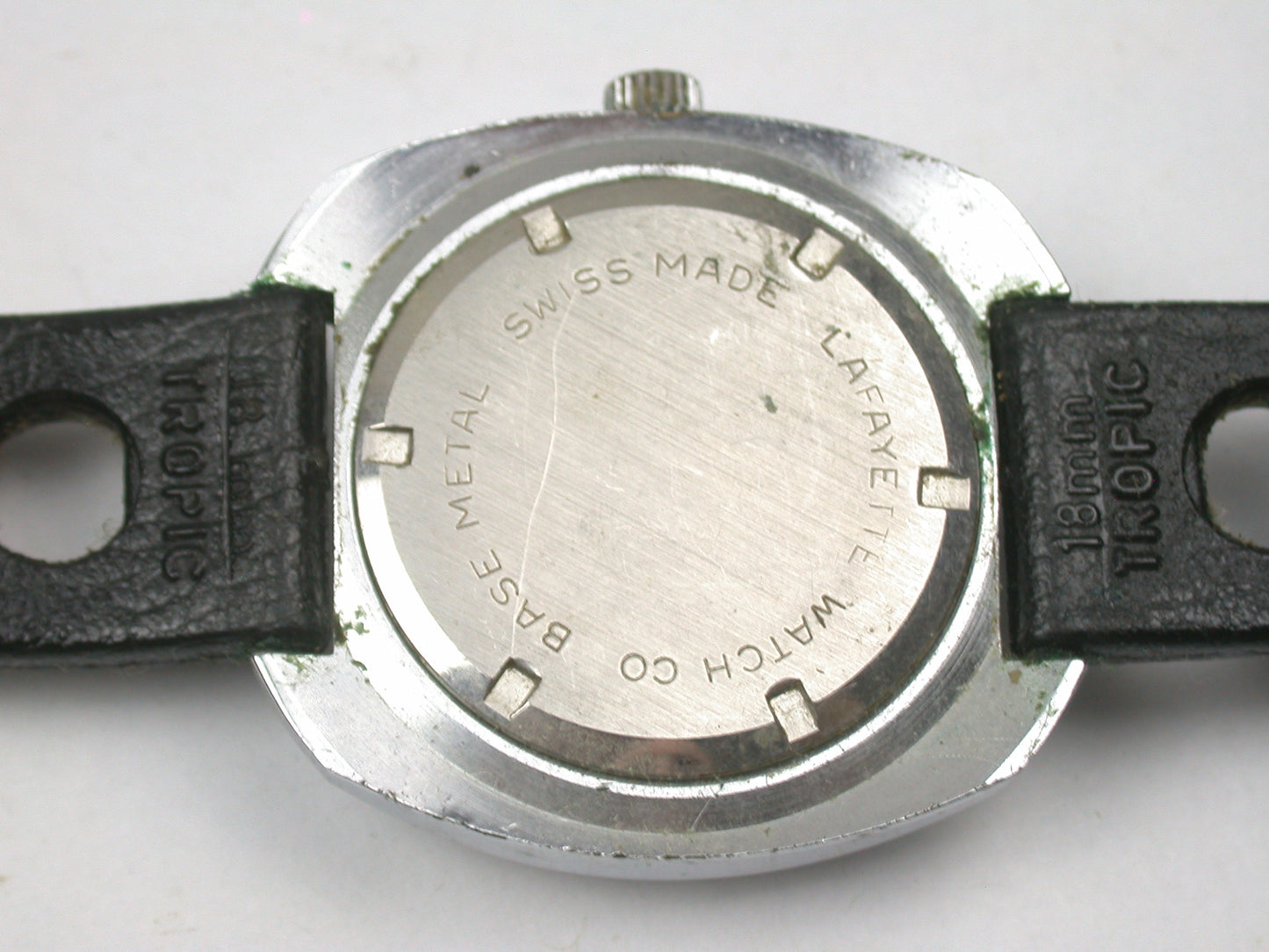 Lot 34- Early Digital Mechanical Swiss Made Washington Redskin Wristwatch