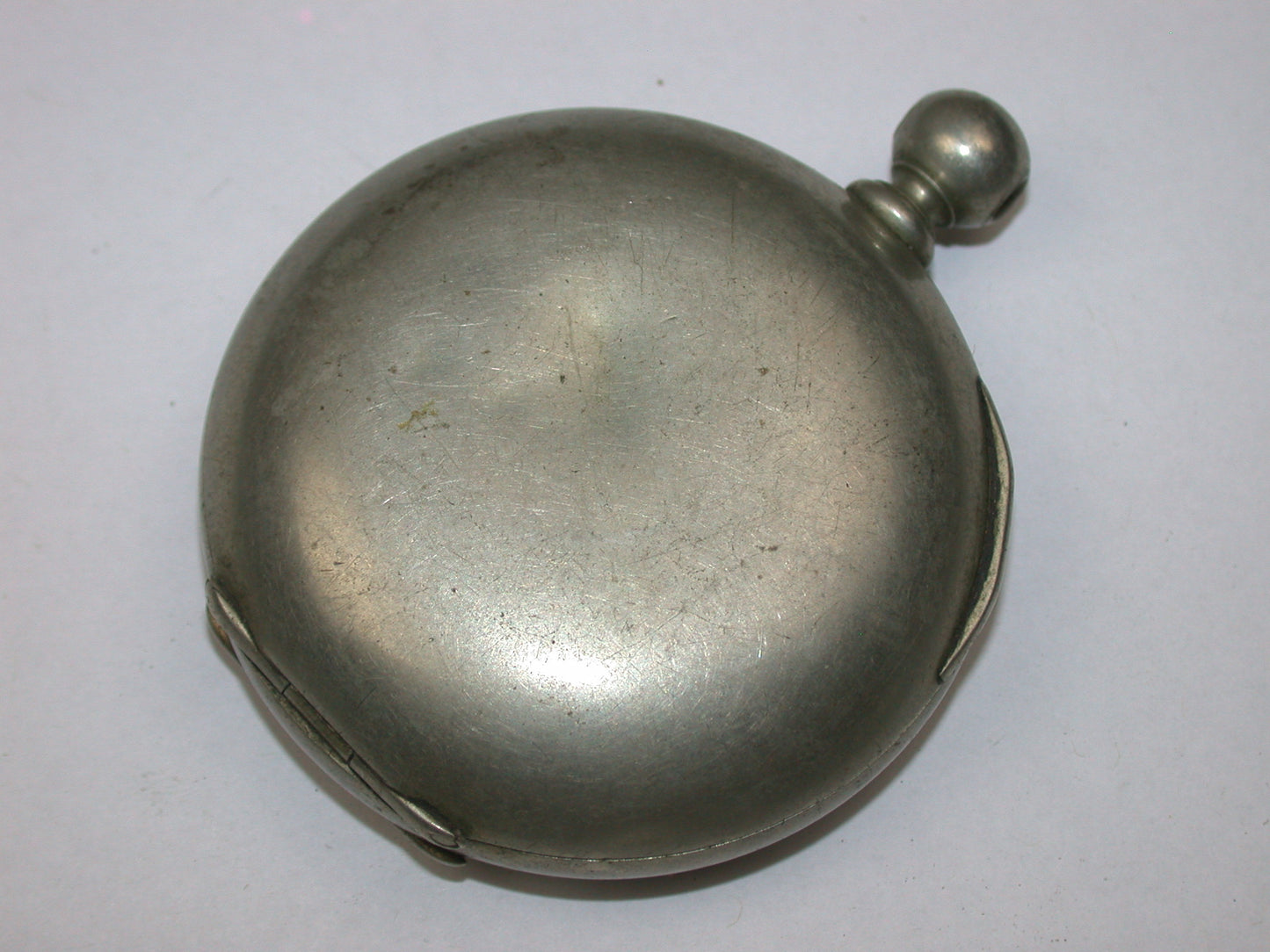 Lot 36- Elgin 18 Size Key Wind Pocket Watch & Hinged Nickel Open Face Case