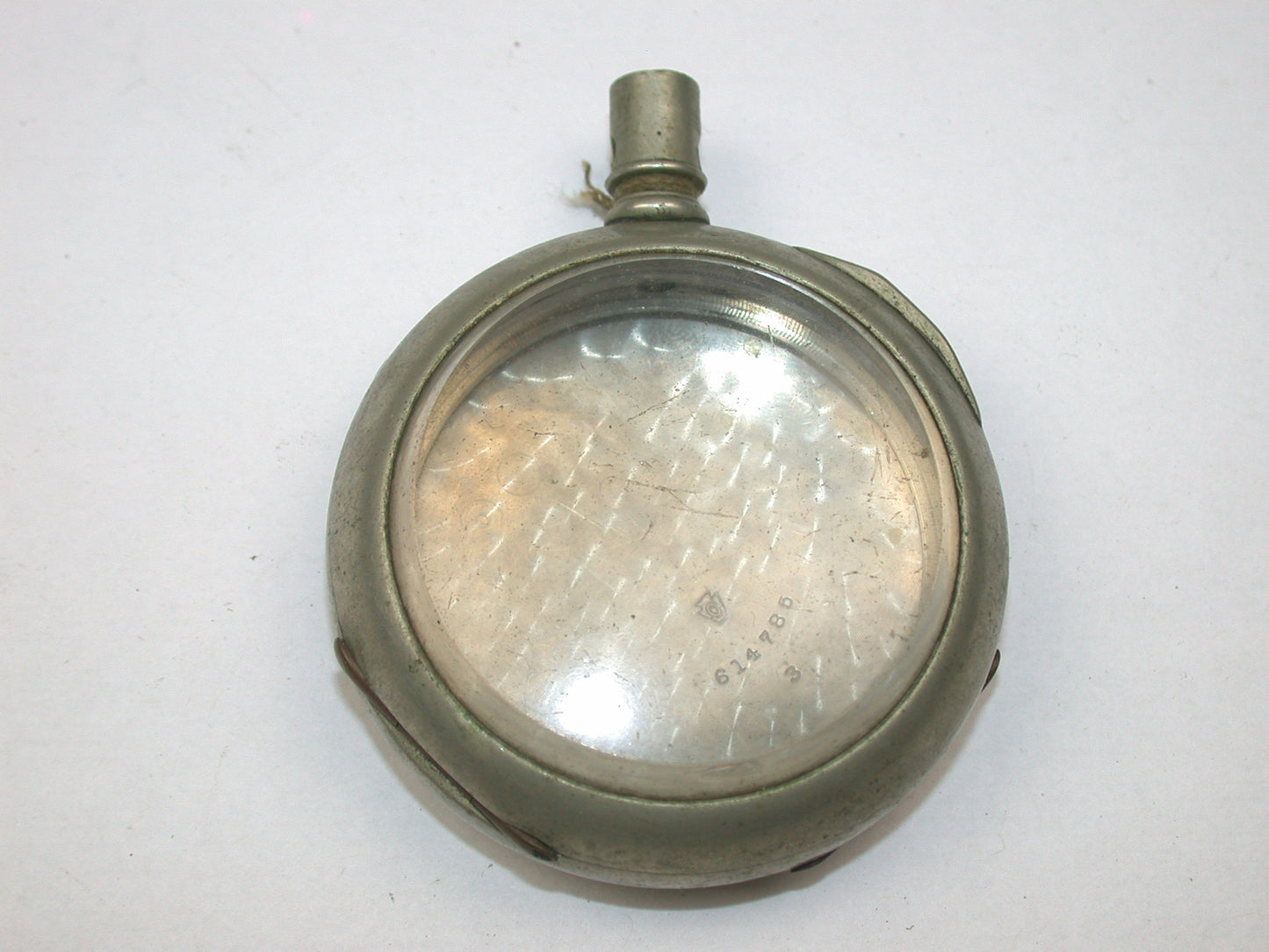 Lot 36- Elgin 18 Size Key Wind Pocket Watch & Hinged Nickel Open Face Case