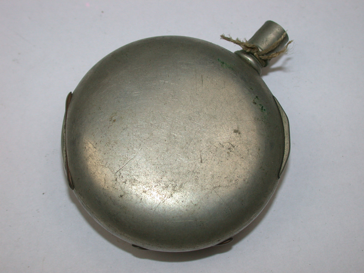Lot 36- Elgin 18 Size Key Wind Pocket Watch & Hinged Nickel Open Face Case