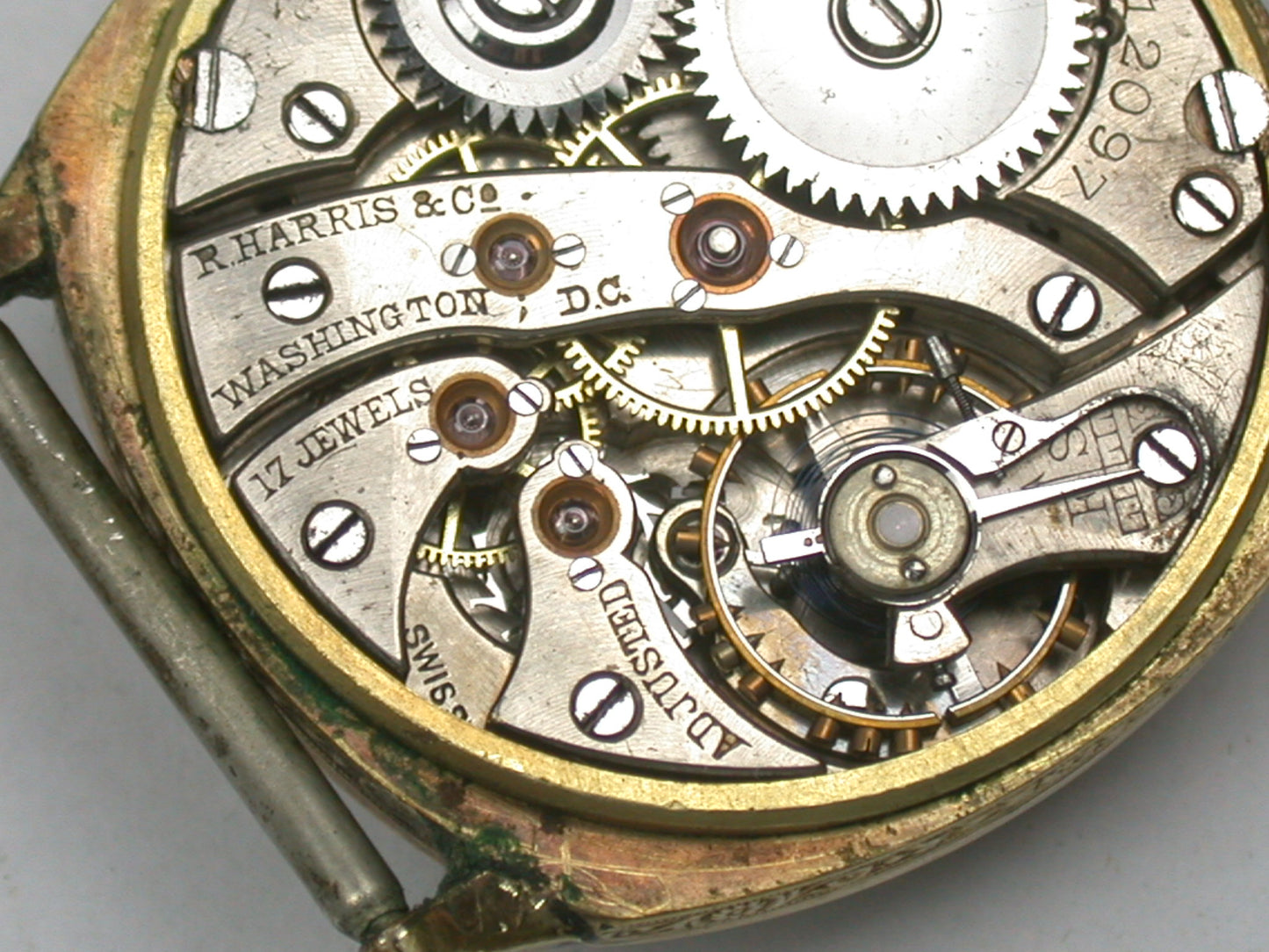 Lot 38- Bulova & Swiss Early Vintage Men’s Wristwatches