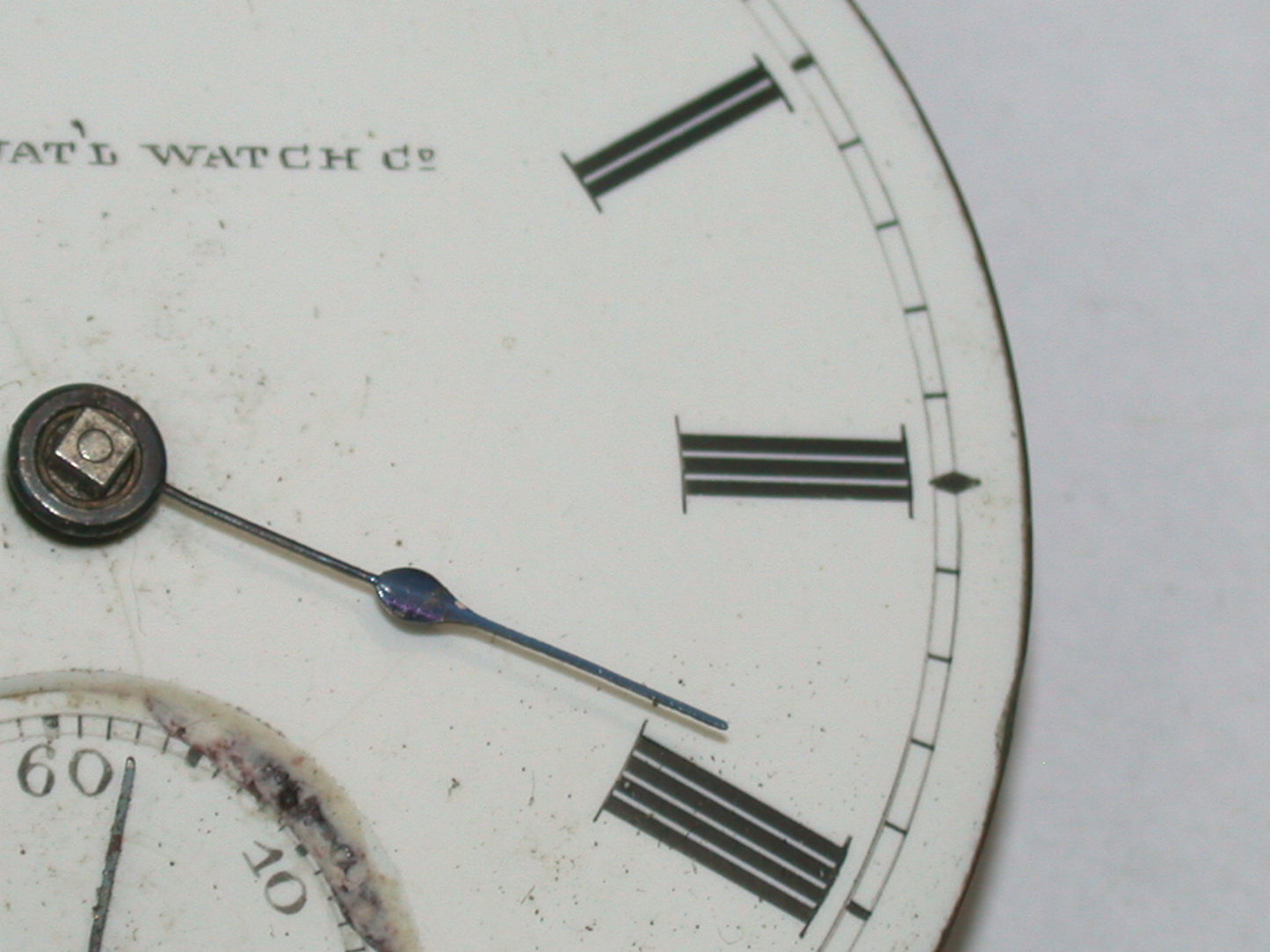 Lot 39- Elgin 18 Size Gilt Key Wind & Set Complete Pocket Watch Movement