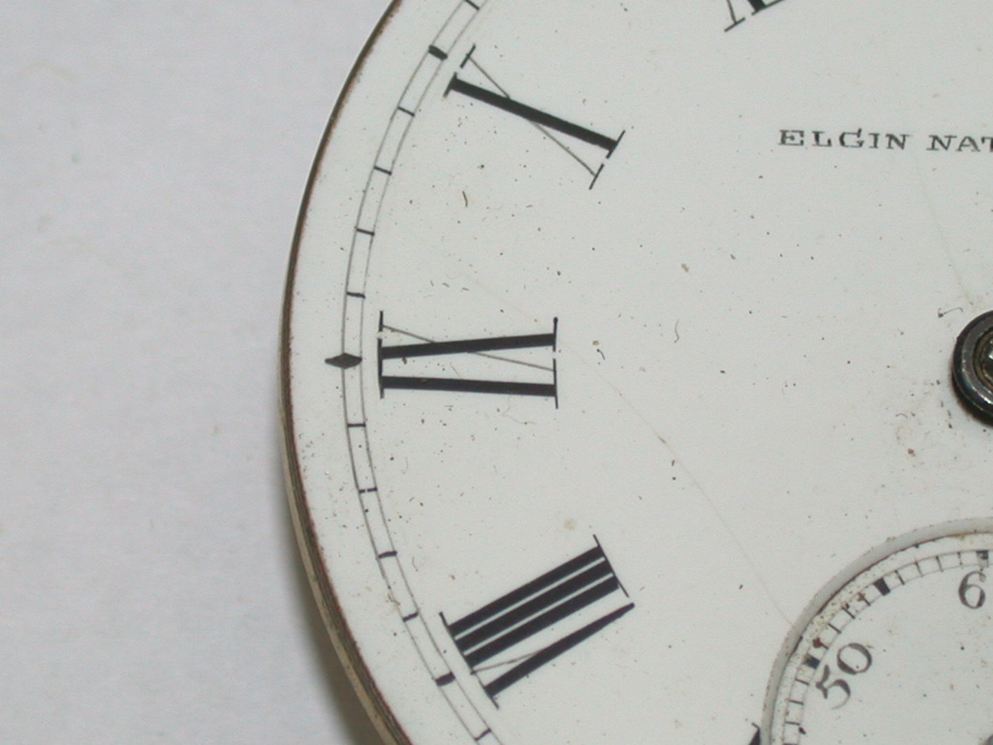 Lot 39- Elgin 18 Size Gilt Key Wind & Set Complete Pocket Watch Movement