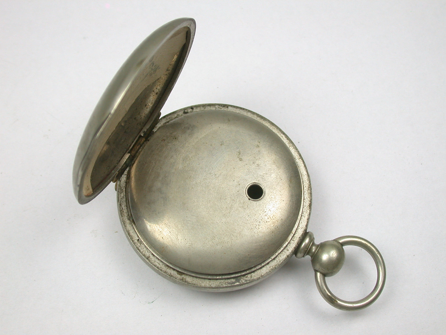 Lot 40- American 18 Size Nickel 3 Ounce Pocket Watch Case
