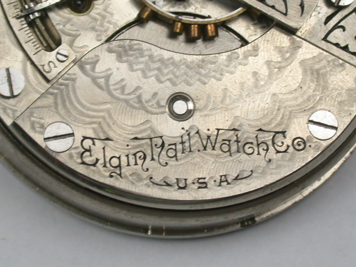 Lot 41- Elgin 18 Size 15 Jewel Pocket Watch Movement