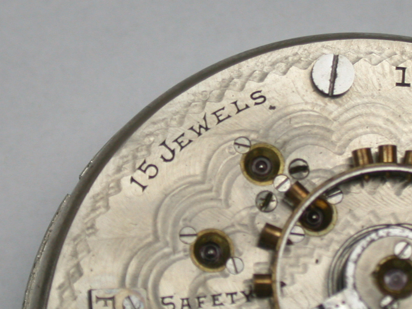Lot 41- Elgin 18 Size 15 Jewel Pocket Watch Movement
