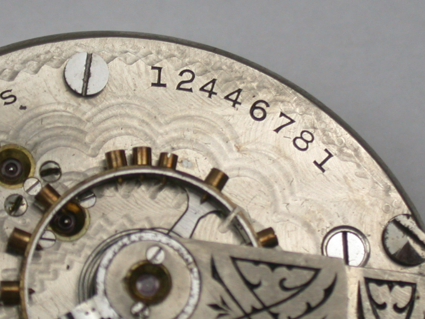 Lot 41- Elgin 18 Size 15 Jewel Pocket Watch Movement