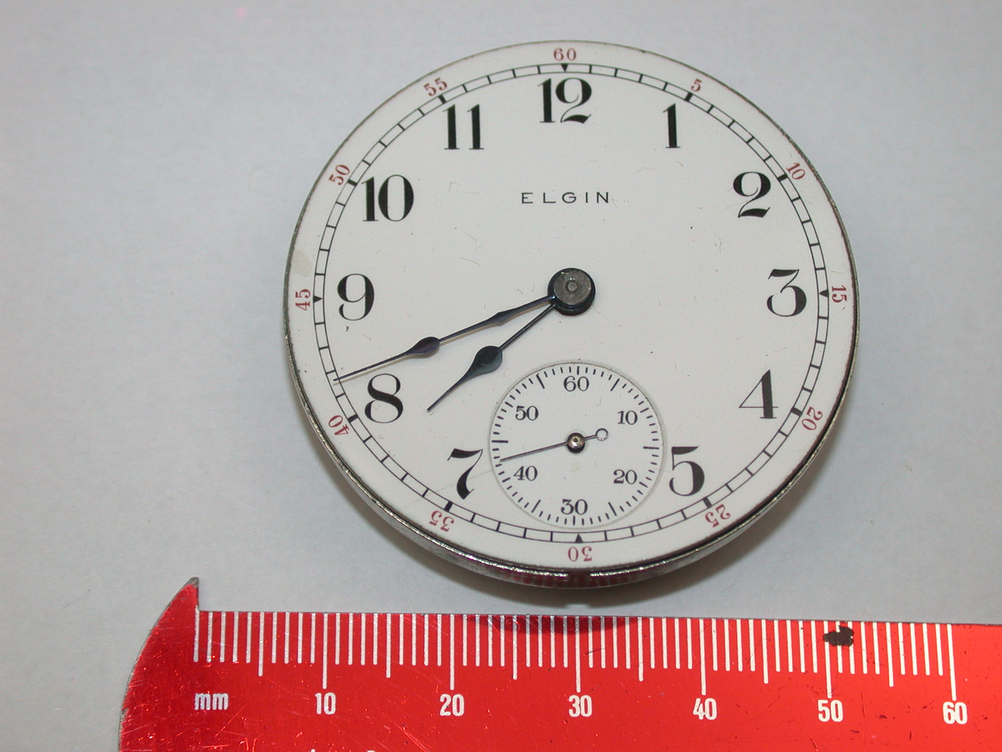 Lot 41- Elgin 18 Size 15 Jewel Pocket Watch Movement