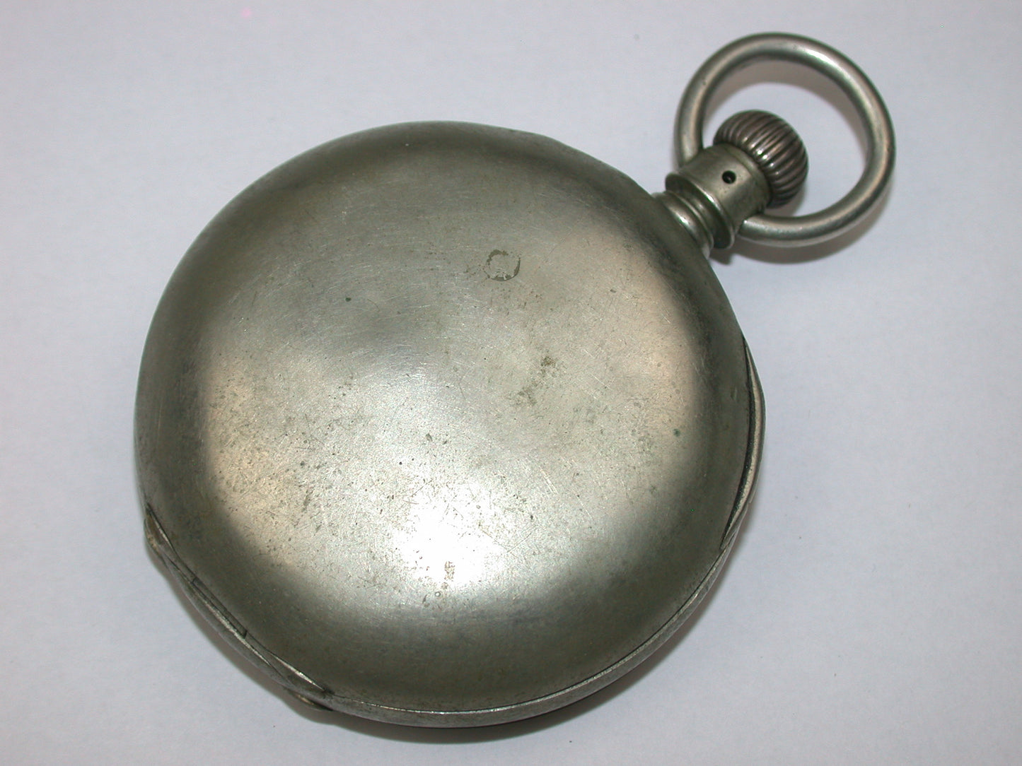 Lot 42- Dueber Key Wind Hinged Cover Nickel Pocket Watch Case