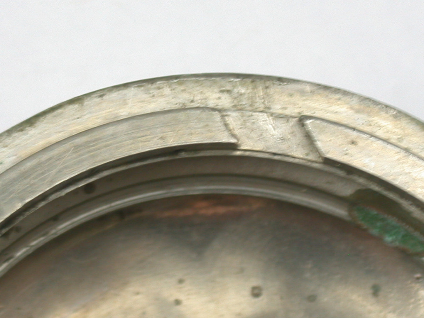 Lot 42- Dueber Key Wind Hinged Cover Nickel Pocket Watch Case