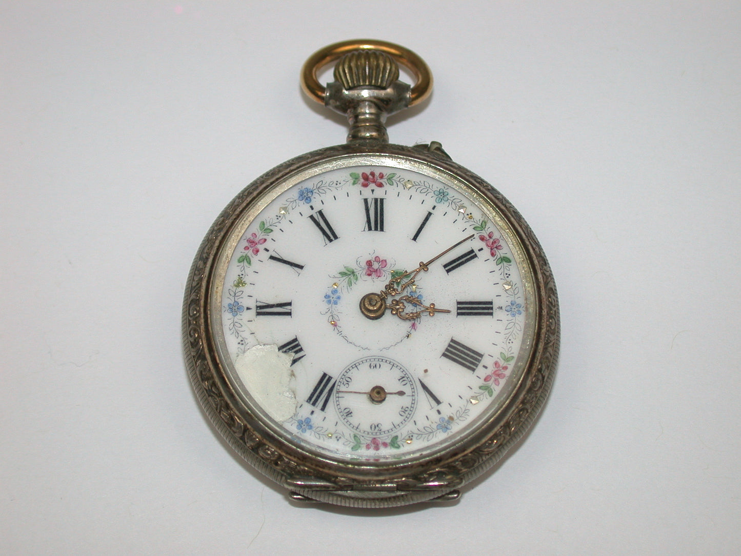 Lot 5- Swiss 45-Millimeter Vintage Mechanical Pocket Watch
