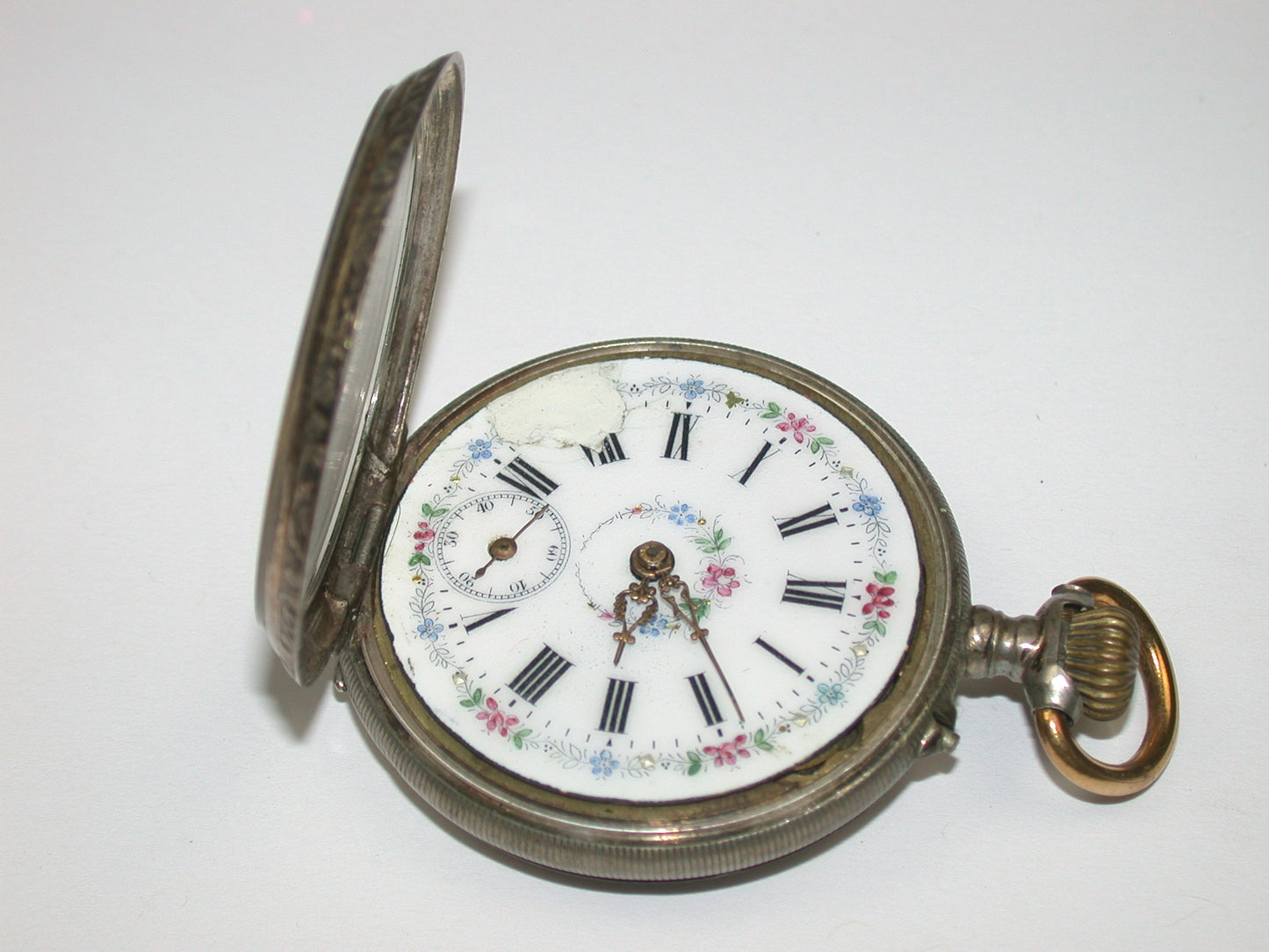 Lot 5- Swiss 45-Millimeter Vintage Mechanical Pocket Watch
