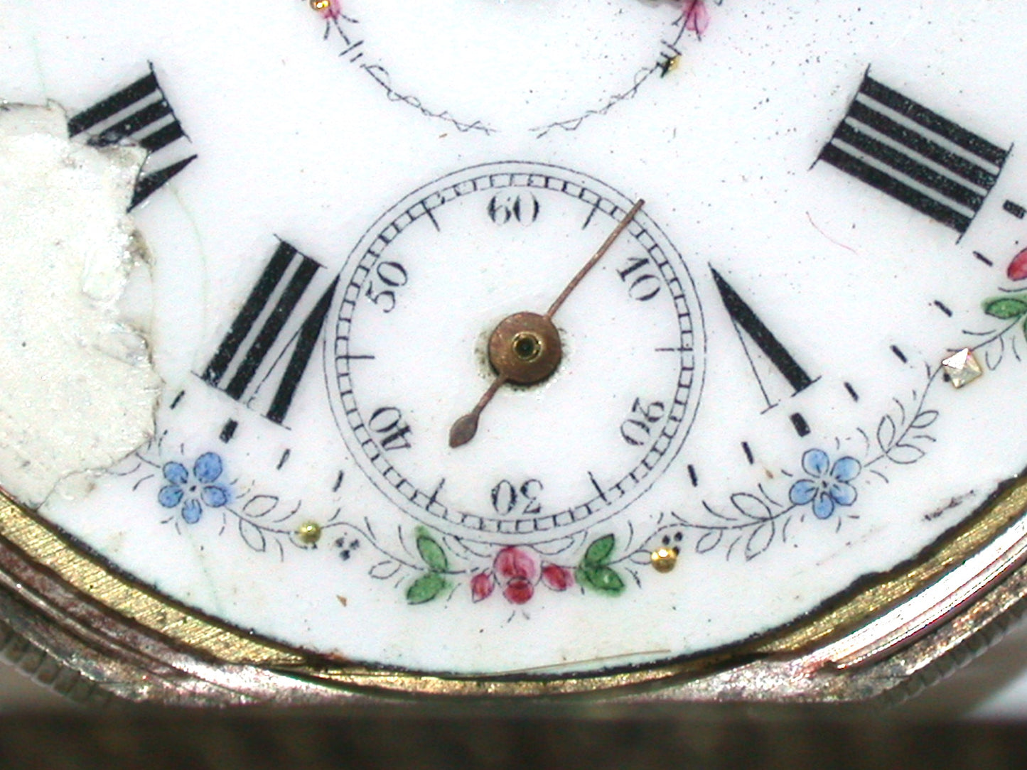 Lot 5- Swiss 45-Millimeter Vintage Mechanical Pocket Watch