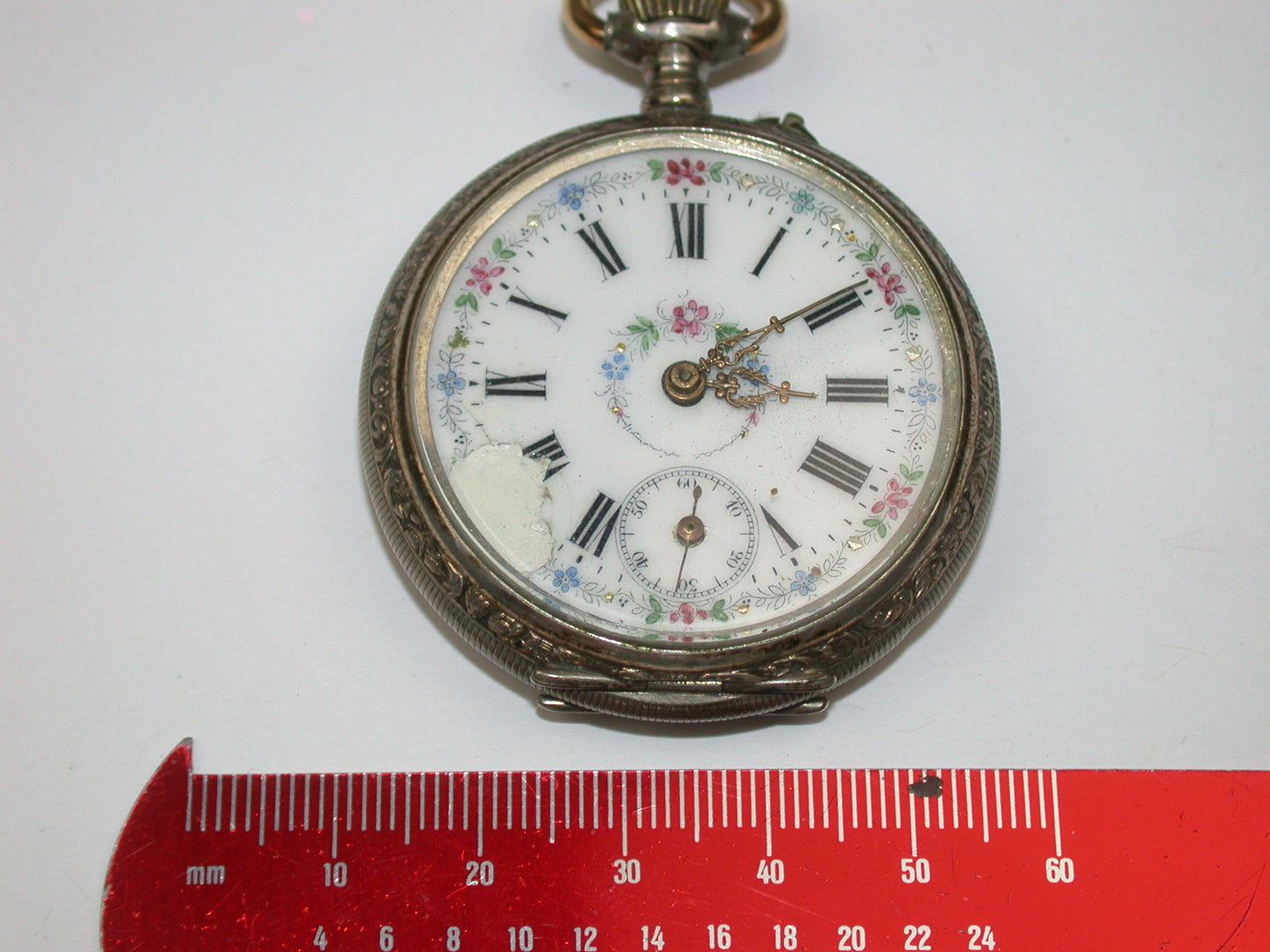 Lot 5- Swiss 45-Millimeter Vintage Mechanical Pocket Watch