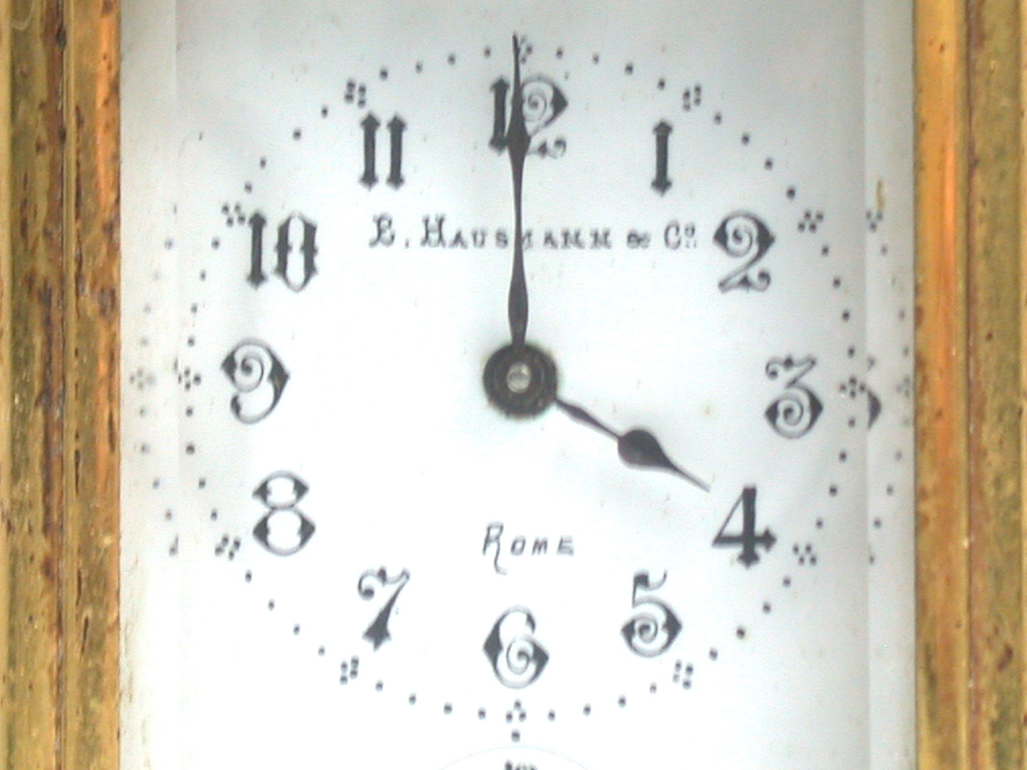 Lot 7- French Miniature Time & Alarm, Brass & Glass Carriage Clock