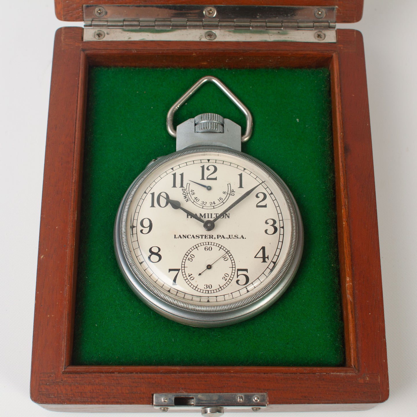 Hamilton Model 22 Double Boxed Military “ARMY CHRONOMETER WATCH”
