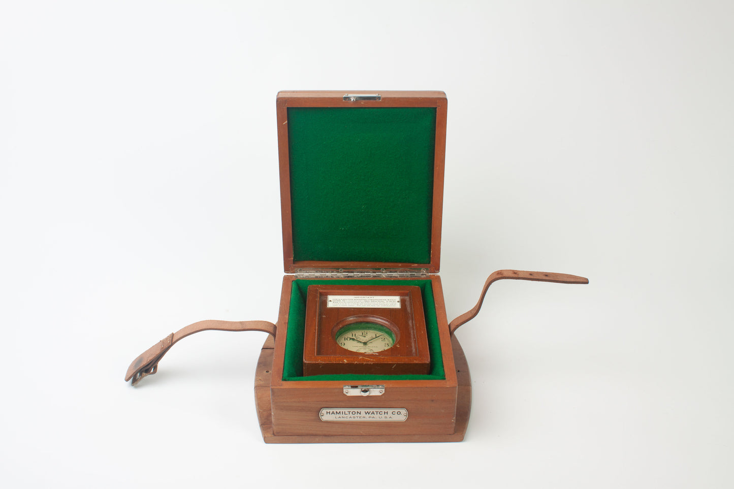 Hamilton Model 22 Double Boxed Military “ARMY CHRONOMETER WATCH”
