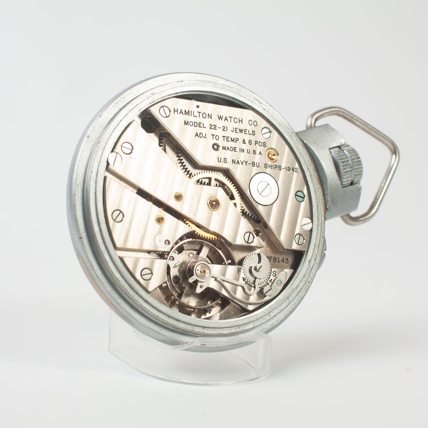 Hamilton Model 22 Double Boxed Military “ARMY CHRONOMETER WATCH”
