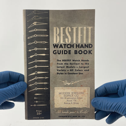 May Lot 10 - Bestfit Watch Hand Guide Book