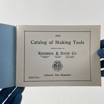 May Lot 51 - Staking Tools And How To Use Them Catalog