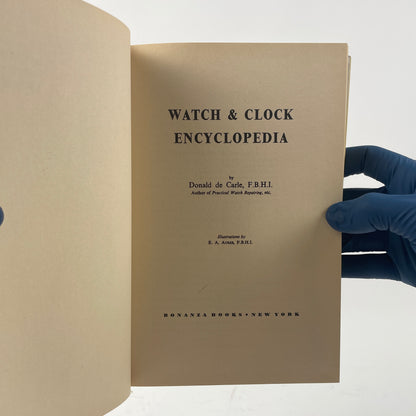 May Lot 94- Watch & Clock Encyclopedia