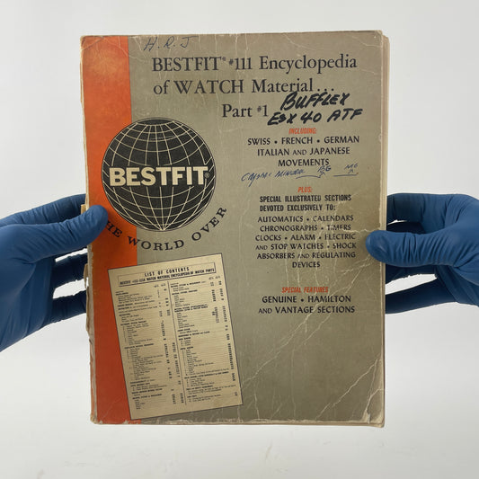 May Lot 85- Bestfit #111 Encyclopedia of Watch Material Part #1