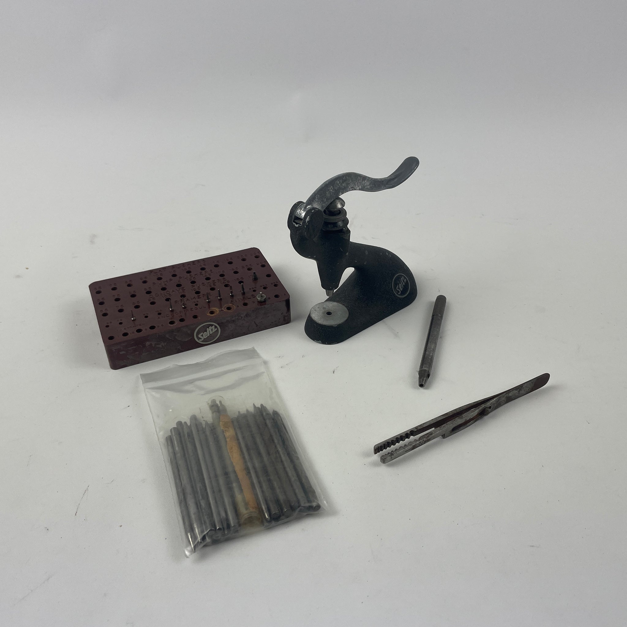 May Lot 83- Watchmaker’s Jeweling & Staking Tool Set – watchpartsrus
