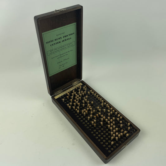 May Lot 1- Genuine Seitz Ruby Friction Center Jewel Assortment