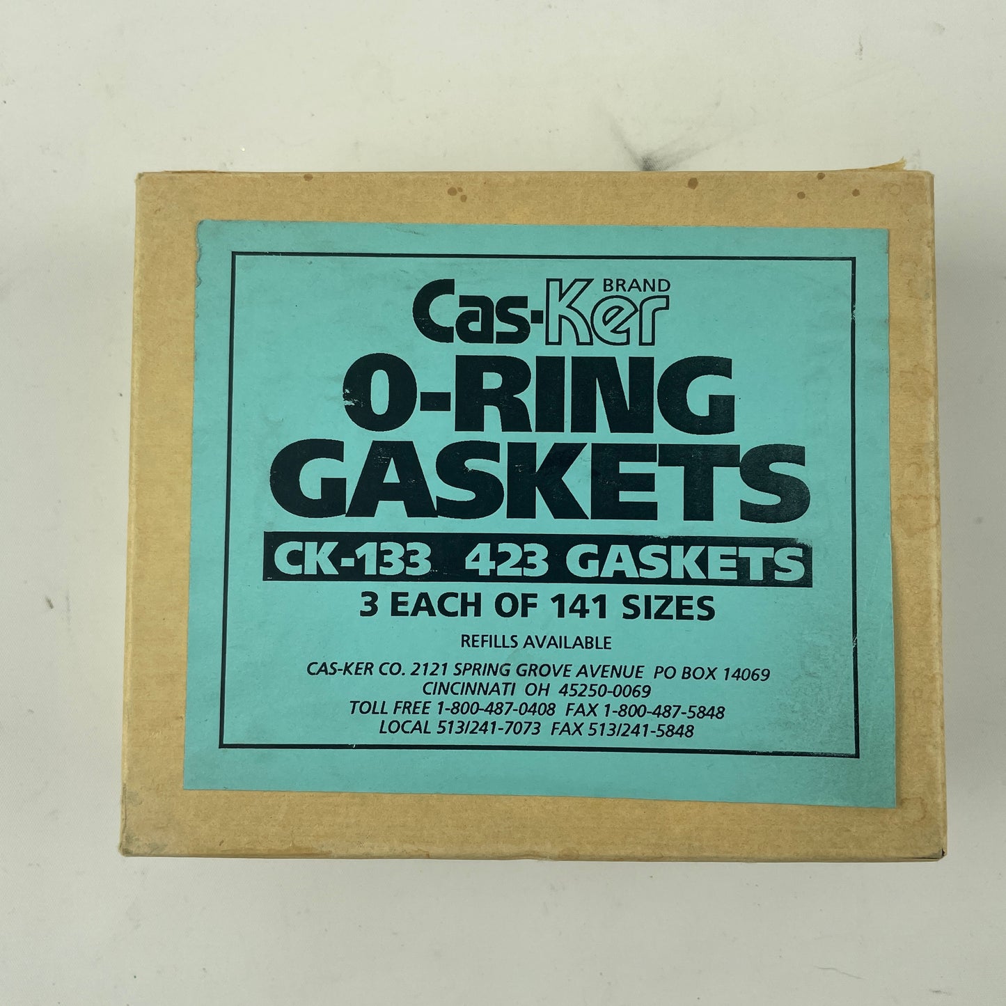 May Lot 97- Cas-Ker O-Ring Gaskets