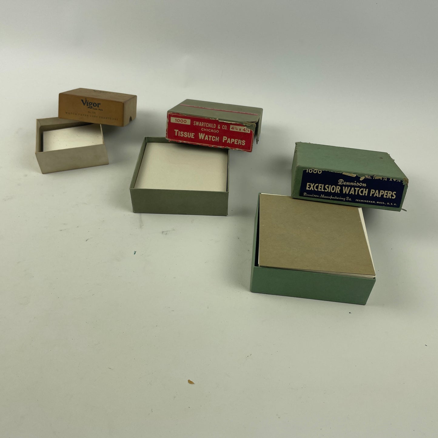 May Lot 66- Watch Paper, 3 Boxes
