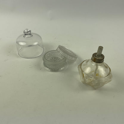May Lot 65- Alcohol Lamp & Cups Set