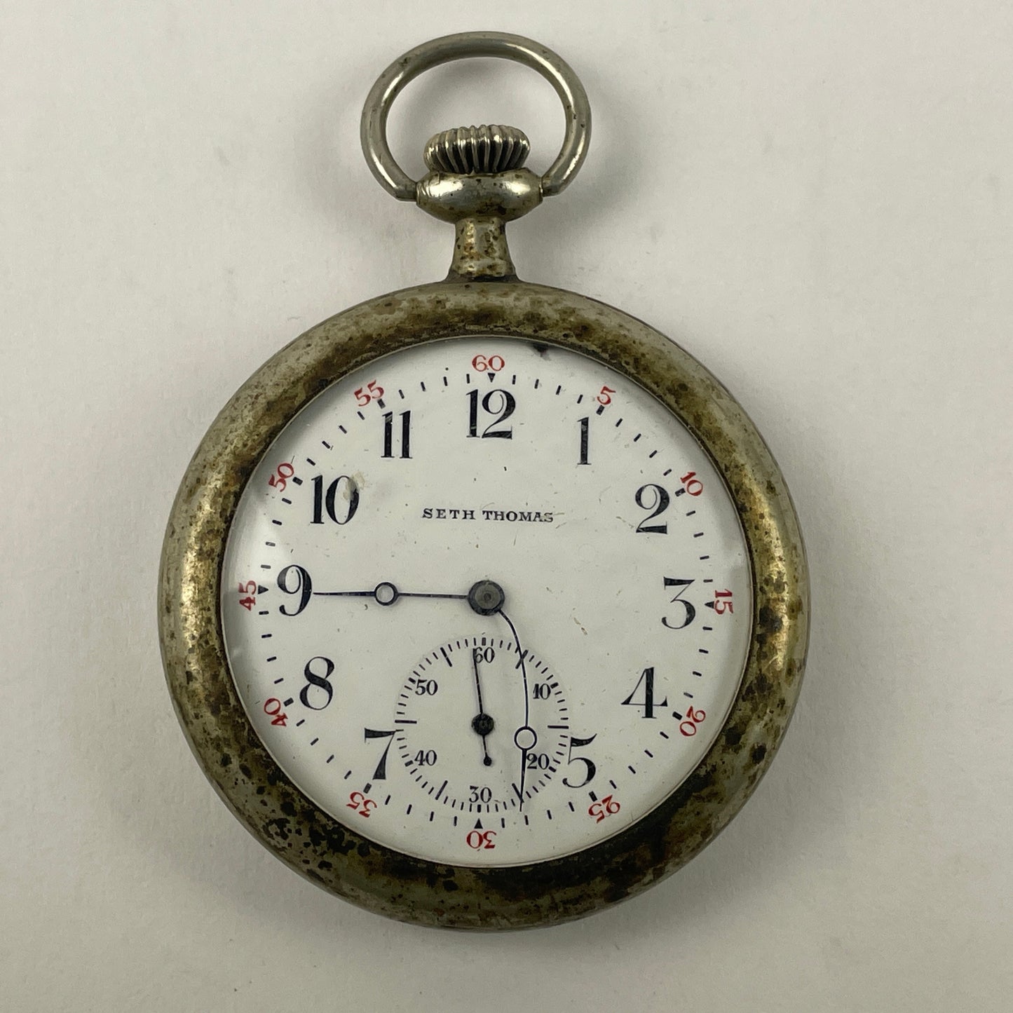 May Lot 8- Seth Thomas | 12S | 17J | Pocket Watch