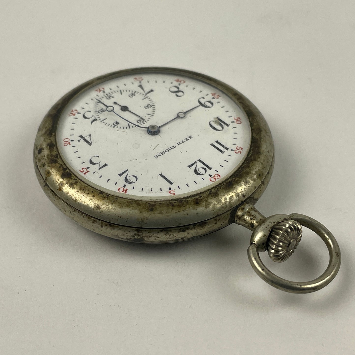 May Lot 8- Seth Thomas | 12S | 17J | Pocket Watch