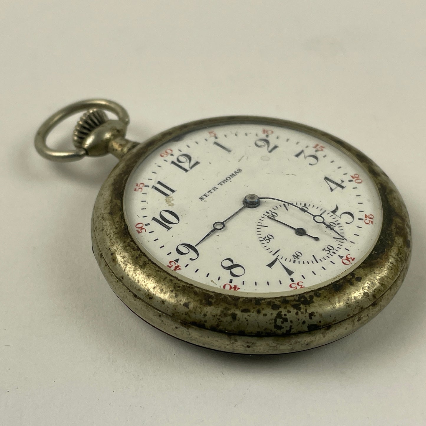 May Lot 8- Seth Thomas | 12S | 17J | Pocket Watch