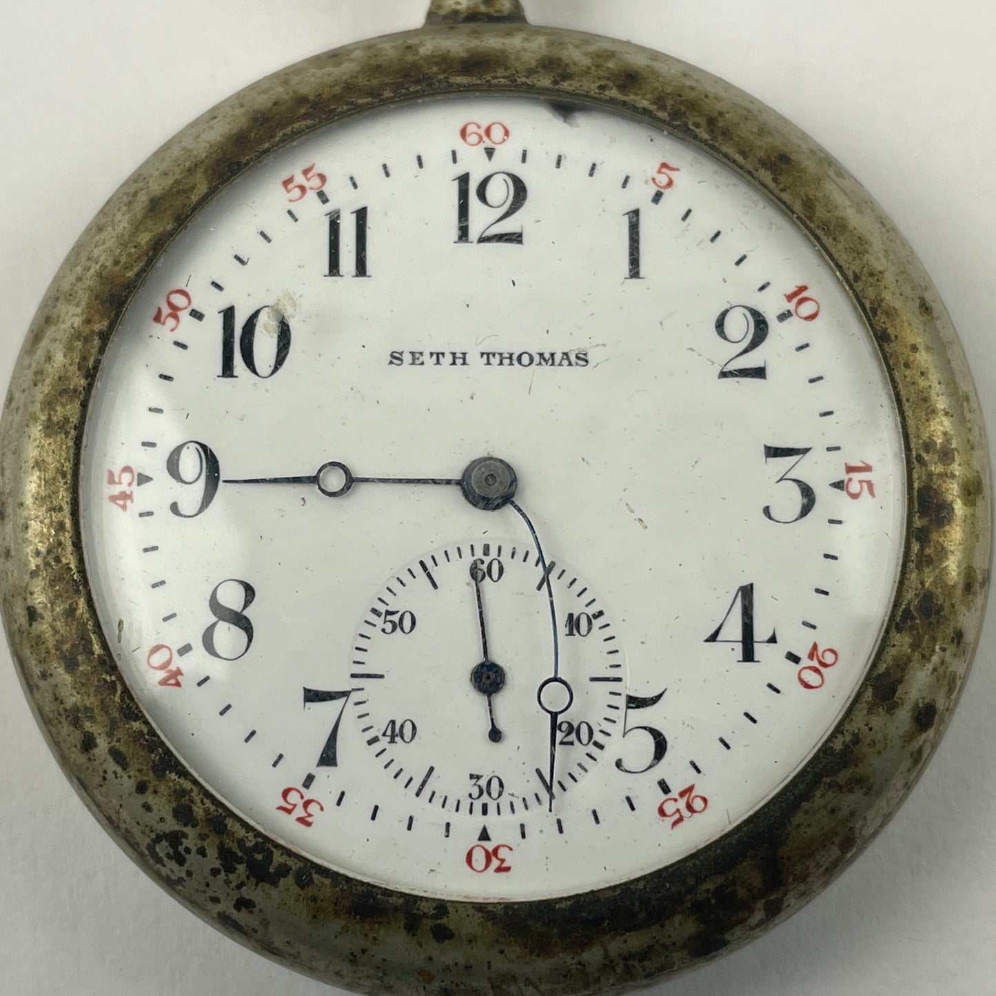 May Lot 8- Seth Thomas | 12S | 17J | Pocket Watch