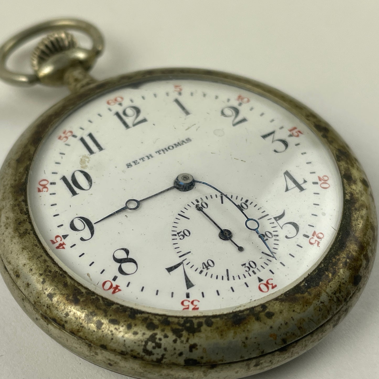 May Lot 8- Seth Thomas | 12S | 17J | Pocket Watch