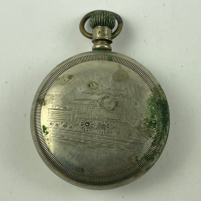 May Lot 93- Elgin | 18S | 7J | Pocket Watch