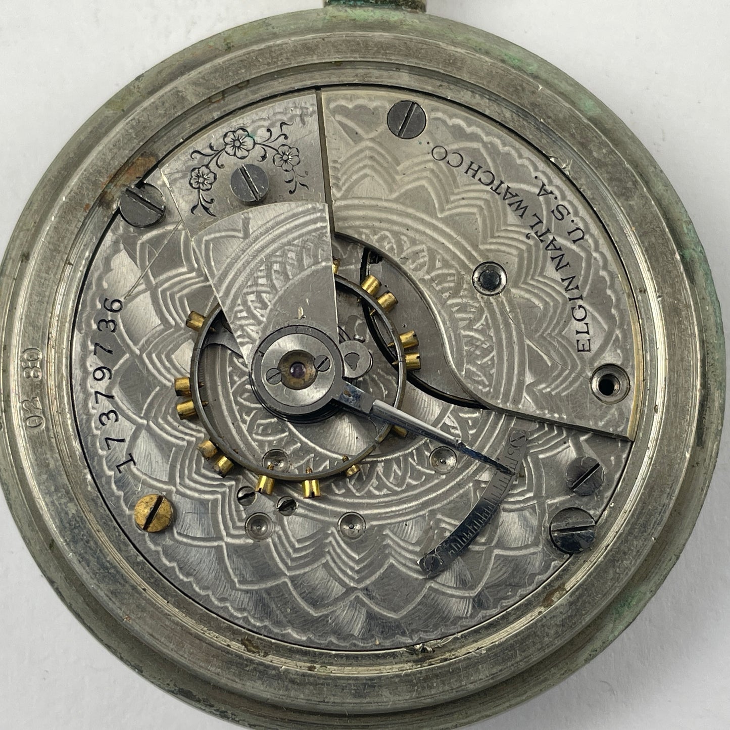 May Lot 93- Elgin | 18S | 7J | Pocket Watch