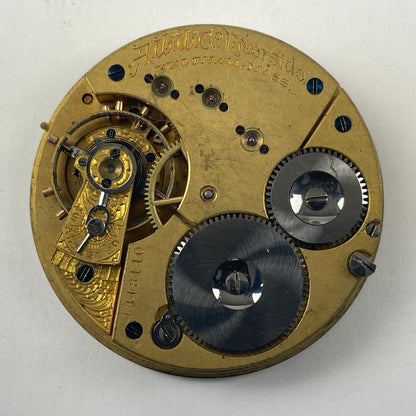 May Lot 32- Waltham Riverside Pocket Watch Movement Set