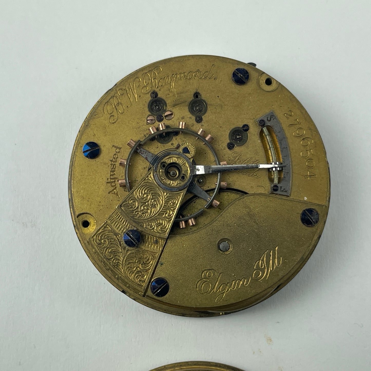 May Lot 30- American Pocket Watch Movement Set of (7)