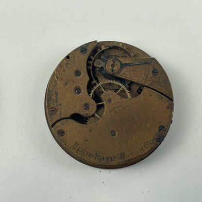 May Lot 30- American Pocket Watch Movement Set of (7)