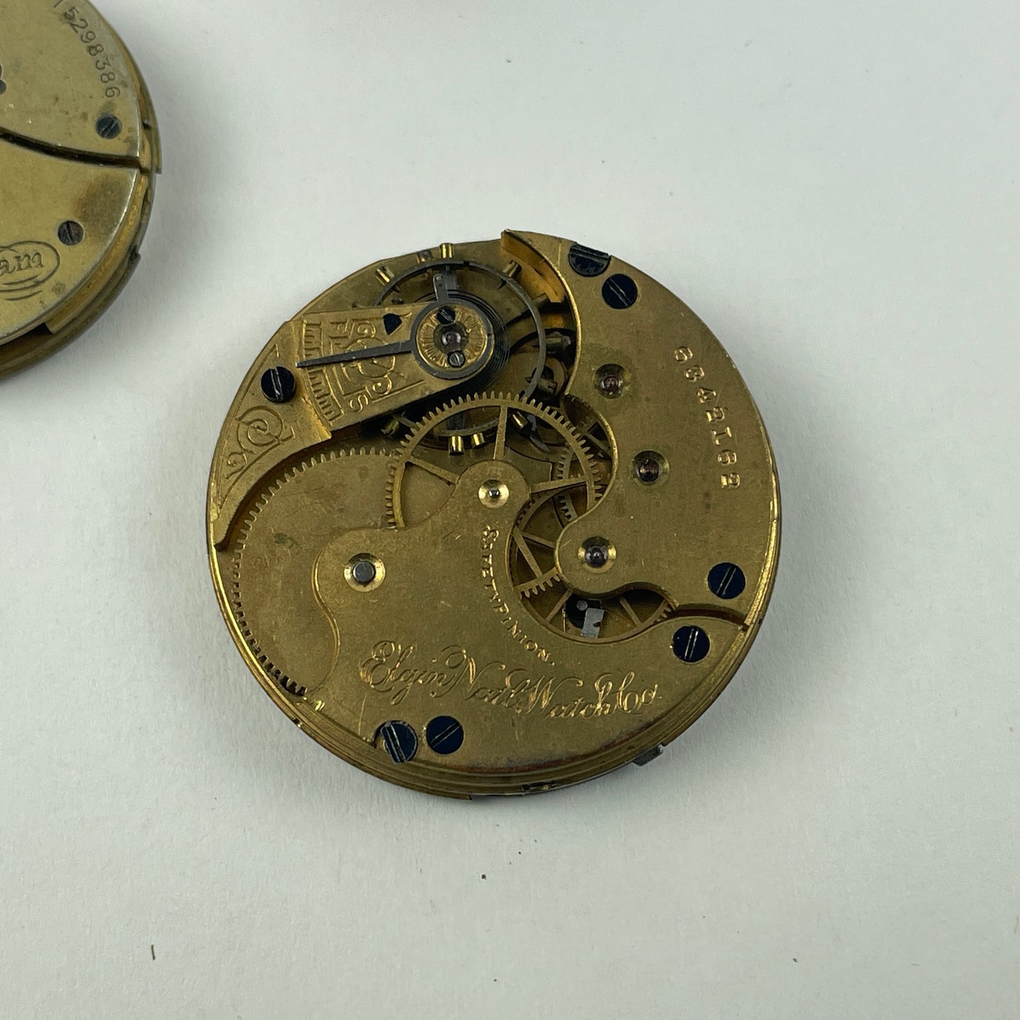 May Lot 30- American Pocket Watch Movement Set of (7)