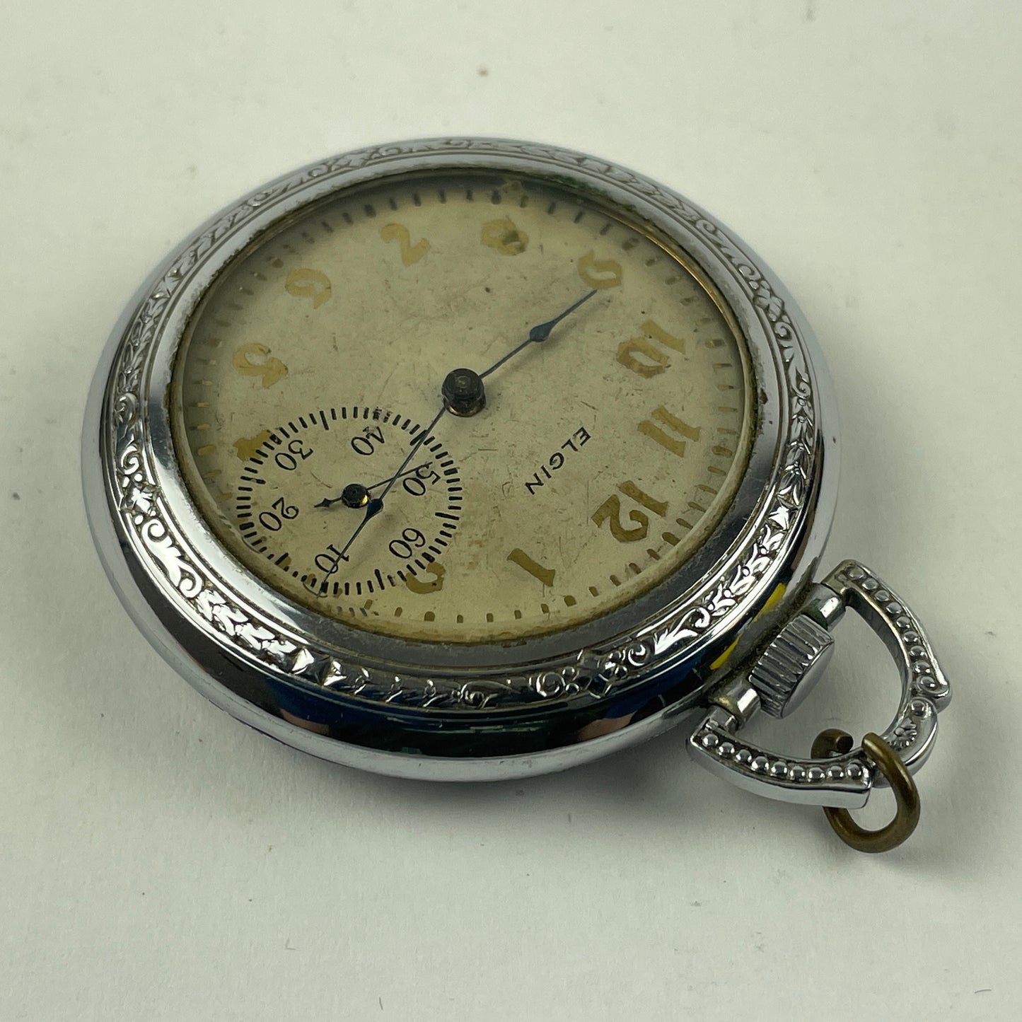 May Lot 27- Elgin 6S Pocket Watch in Factory Case