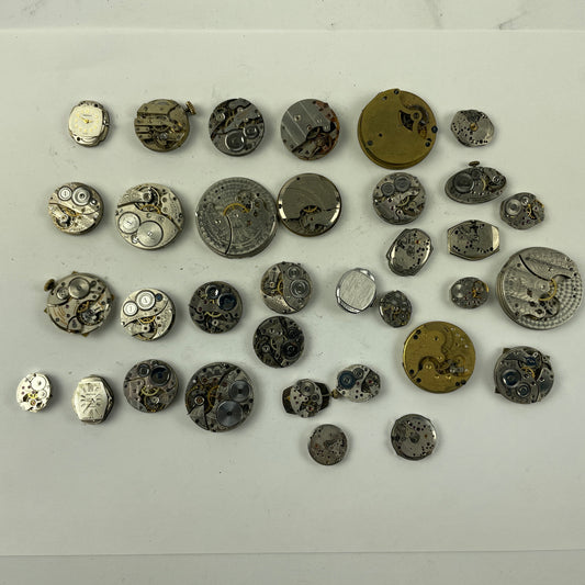 May Lot 95- Wrist & Pocket Watch Movement Assortment